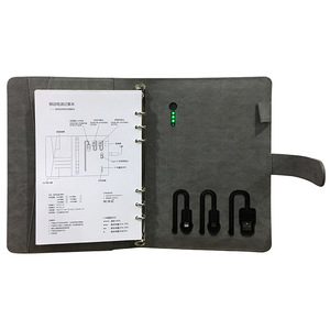 <span class=keywords><strong>Cahier</strong></span> <span class=keywords><strong>de</strong></span> Couverture en carton <span class=keywords><strong>Lecteur</strong></span> Flash Usb Et Banque D'alimentation Sans Fil Haut <span class=keywords><strong>De</strong></span> Gamme <span class=keywords><strong>Cahier</strong></span> Relié En Cuir - Product Image 6