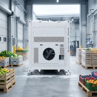 Système de contrôle d'air intégré pour conteneur frigorifique, contrôle du gaz éthylène, réfrigérant écologique R134a, conteneur frigorifique de 40 pieds