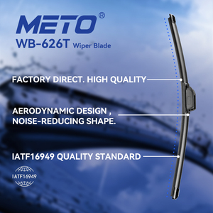 Ventes directes d'usine <span class=keywords><strong>Meto</strong></span>, lame d'essuie-glace plate compatible avec Toyota, BMW, Mercedes-Benz, etc., 99,9% des voitures sur le marché. - Product Image 2