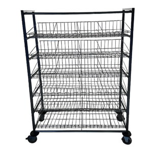 Carrello porta abiti industriale per 24 pazienti GC-424 per ospedale - Product Image 2
