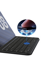 Funda con Teclado para iPad 10.ª y 11.ª Generación (2022), para Educación Escolar, Ligera, Tipo Folio, con Conector Directo, Nueva