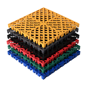 Dalles de sol de <span class=keywords><strong>garage</strong></span> en PP, 3 cm, antidérapantes, installation par clic, design moderne, pour <span class=keywords><strong>garage</strong></span> et entrepôt, conception graphique - Product Image 3