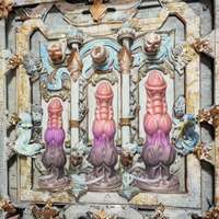 Vente en gros : Godemiché souple en silicone, Pénis étoilé multicolore, Tentacules d'octopus, Plug anal, Masturbateur féminin, Jouets sexuels pour femmes, Taille L, Achat en gros