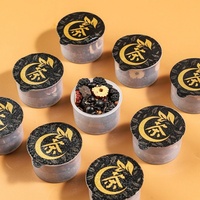 Thé Herbal Noir Premium Neuf Saveurs en Mini Boîtes – Mélange de Mûre, Haricot Noir et Goji – Thé Nourrissant Quotidien pour le Bien-être