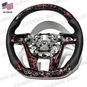 Envío Directo desde Almacén en EE. UU., Envío Gratuito, Volante de Fibra de Carbono Roja Forjada, Apto para G8 VE VF - Product Image 2
