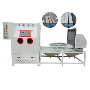 Cabine de sablage automatique avec porte et plateau tournant automatiques pour pièces lourdes - Product Image 1