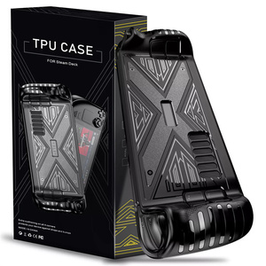 Syytech ที่เก็บของคอนโซลเกม TPU, <span class=keywords><strong>เคส</strong></span>ป้องกันการลื่นสำหรับ Steam Deck อุปกรณ์เสริมสำหรับเกม - Product Image 6