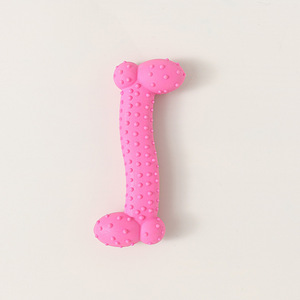 Juguetes para masticar de hueso de pezón pequeño neutro TPR respetuoso con el medio ambiente personalizado, juguetes duraderos para perros y cachorros de colores de gran oferta - Product Image 5