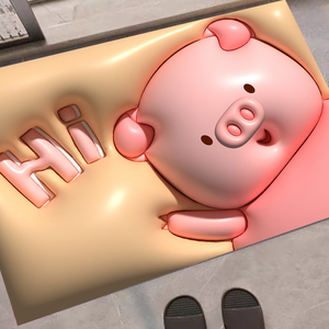 3D in không trượt sàn không thấm nước Mat lối vào tùy chỉnh in Thảm in doormats - Product Image 2