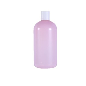 Pink Plastic <b>Shampoo</b> Bottle 500ml With Flip Top Cap For Cosmetic Use Unisex Moisturizing - Product Image 4