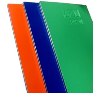 3mm光沢ホワイトシングルボードアルミニウム複合パネルACP製品 - Product Image 5