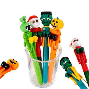 Christmas and Halloween Fun Boxer Plastic Gel <b>Pens</b> Wholesale Promotional Creative Toy <b>Pen</b> with Custom logo Suitable for Children - Product Image 4
