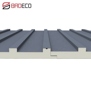 Techo de <span class=keywords><strong>teja</strong></span> de aleación de aluminio para solera con aislamiento de doble capa Placa de gran pared y paneles compuestos de aluminio Impermeabilizantes para techo - Product Image 3