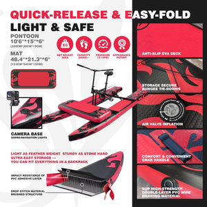 Xe đạp nước bơm hơi kiểu mới thời thượng, xe đạp nước nổi, xe đạp nước đạp chân trên biển, chất liệu PVC, tốc độ 6-8km/h, 1-2 người - Product Image 3