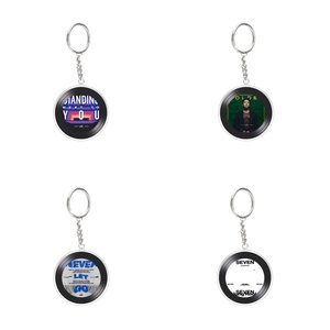 LLavero acrílico <span class=keywords><strong>Kpop</strong></span> Bangtan Boys JUNGKOOK SOLO álbum CD llavero claro cantante álbum CD impresión música acrílico llavero - Product Image 1