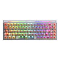 NOUVEAU CLAVIER FIERCE GAMING GEAR MADLIONS TITAN 68 Turbo Elite Filaire Rétroéclairé LED avec Touches à Effet Hall pour Ordinateur Portable et Jeux