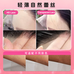 Capelli Umani Lisci per Parrucche, Completamente Intrecciati a Mano, Adatti per Permanente/Tintura, 18-30 <span class=keywords><strong>Pollici</strong></span>, per Europa, America e Africa - Product Image 4