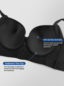 <span class=keywords><strong>Soutien</strong></span>-<span class=keywords><strong>gorge</strong></span> push-up confortable à armatures pour femmes grandes tailles, bonnets fins, tailles 34-50, pour dissimuler la graisse du dos - Vente en gros usine - Product Image 4