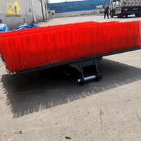 Brosse de balayeuse routière pour camion, balai à rouleaux en polypropylène, remplacement industriel robuste pour travaux d'excavation urbaine