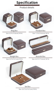 Proveedor de China Joyero de lujo y bolso Joyeros y bolsos Joyero con bolsa para collar - Product Image 5