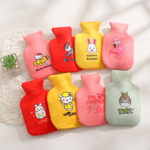Linda Botella de Agua Caliente de Peluche con Diseño de Dibujos Animados, Reutilizable, Calentador de Manos para Manos, Abdomen, Cintura y Pies, Paquete de 300 Unidades al por Mayor - Product Image 1