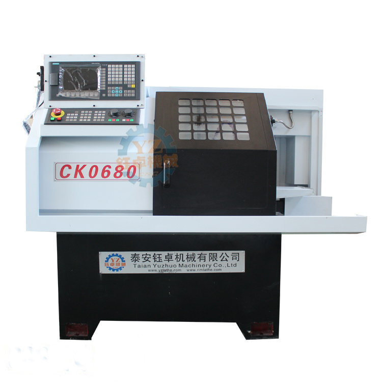 CK0640A высококачественный токарный станок с ЧПУ типа мини, маленький токарный станок с ЧПУ