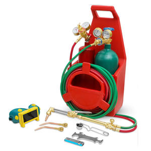 Kit de chalumeau de soudage portable d'Amérique du Sud avec régulateur de pression de bouteille d'oxygène et d'acétylène pour la découpe et le brasage - Product Image 4
