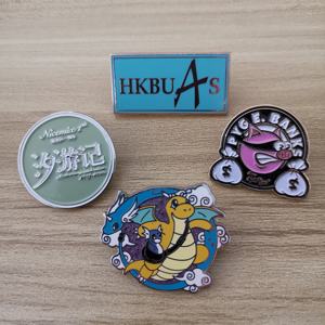 تصميم مخصص دبابيس أنيمي الملابس قبعة أنيمي المعادن لينة المينا الصلب دبوس مخصص طية صدر السترة دبابيس - Product Image 1