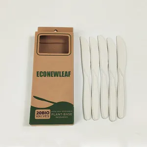Biodegradable disposable compostable Food Safty Corn Starch Biobased Cutlery PSM fork