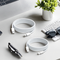 Câble de charge rapide USB-C vers USB-C tressé en nylon 60W 1M pour iPhone 17 16 15 Pro Max Xiaomi Samsung S25 S24