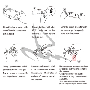ขายส่งรอยขีดข่วนคลัสเตอร์หน้าจอแดชบอร์ดป้องกันตราสารฟิล์มสำหรับยามาฮ่า Tenere 700 Tenere700 <span class=keywords><strong>T700</strong></span> XTZ 700 2019 2020 - Product Image 5