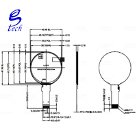 1,5-Zoll TFT LCD-Bildschirm ST77916 Kleiner Bildschirm mit 360x360 Auflösung LCD Rundbildschirm QSPI