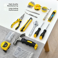 Deli Tool Box Home Use Set Multi-functional Hardware Screwdriver Wrench Repair Combination Electrician Bag Industrial Grade