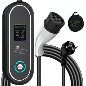 New <b>Portable</b> 16A 7kW <b>AC</b> EV Charger Type2 Qiaoyi QYCO7-11JC 380V CE Certified - Product Image 3