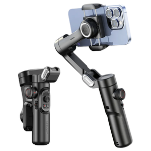 Estabilizador de cardán inteligente de 3 ejes para <span class=keywords><strong>Xiaomi</strong></span> y iPhone SK062, cardán de mano con trípode plegable para teléfono inteligente y cámara de vídeo - Product Image 4