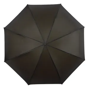 Parapluie Double couche pour ouverture automatique, 23 pouces, ouverture automatique inversée, avec lumière LED réfléchissante