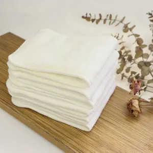 Inserto de fibra de bambú lavable reutilizable Super absorbente bambú Terry bebé pañal inserto