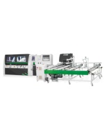 Nouvelle machine à bois haute performance REIGNMAC, dégauchisseuse-raboteuse quatre faces de 35,6 kW, entraînement par engrenages, moteur 50 mm, 380 V