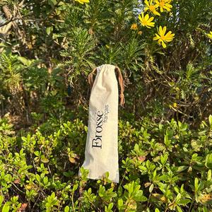 Custom Logo Printing Reusable Gift Packaging Bag Natural Color Cotton <b>Drawstring</b> <b>Pouch</b> Bags - Product Image 4