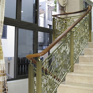 Balustrades et rampes en métal <span class=keywords><strong>pour</strong></span> villa moderne, acier inoxydable et acier aluminium, garde-corps d'<span class=keywords><strong>escalier</strong></span> <span class=keywords><strong>pour</strong></span> intérieur et extérieur - Product Image 4