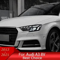 Feux de voiture pour Audi A3 2013-2021 S3 RS3 Berline Hayon, Ensemble de phares LED automatiques, Amélioration au design style RS5