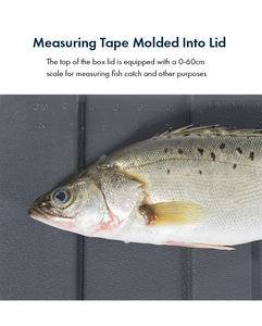 Boîte en plastique réfrigérée pour aliments frais de 50 L avec système de refroidissement rechargeable - Product Image 6