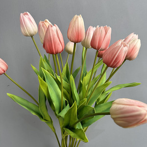 BF-TP03 Hot Selling High Quality PU Real Touch <strong>Tulips</strong> Artificial <strong>Tulip</strong> Bud Flowers for Home <strong>Table</strong> Centerpiece Wedding Decoration - Product Image 4