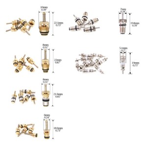 41pcs AC <span class=keywords><strong>Master</strong></span> <span class=keywords><strong>valve</strong></span> Core Kit với Remover Công cụ R12 R134A ô tô làm lạnh van lõi cho hầu hết các xe ô tô - Product Image 3