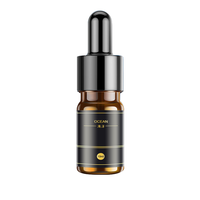 Flacon en verre rond moderne de 10 ml pour recharge de parfum de voiture, à évaporation naturelle, pour diffuseur d'arômes de voiture Jiiker