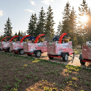 Machine forestière Tracteur Machine à déchiqueter le bois Concasseur de bois Déchiqueteur de branches pour concasser le bois Déchiqueteuse avec multifonctionnel - Product Image 3