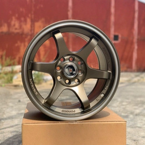 Nouvelles jantes de voiture en alliage d'aluminium forgé monobloc de style sportif pour les modèles <span class=keywords><strong>FE</strong></span> FL XV70 XV80 et Tesla - Product Image 1