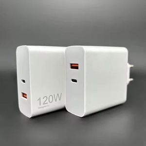 ที่ชาร์จเร็วพิเศษ 120W 67W สายชาร์จ USB 6A ที่ชาร์จเร็วแบบ USB ที่ชาร์จโทรศัพท์แบบติดผนัง อะแดปเตอร์จ่ายไฟสำหรับ Xiaomi - Product Image 2