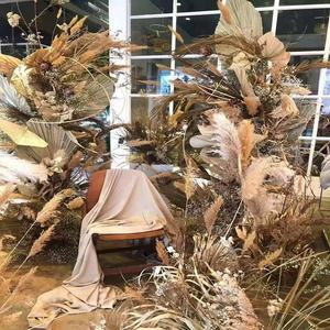 Hojas de E-3222 grande de crisalidocarpus <span class=keywords><strong>Lutescens</strong></span>, hojas secas naturales coloridas de Palma - Product Image 3