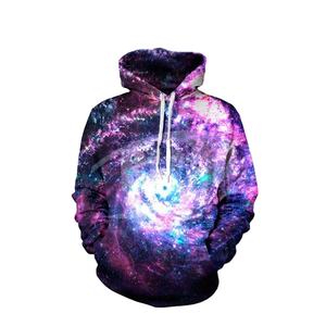 เสื้อฮู้ดแบบสวมหัวพิมพ์ซับลิเมชันสำหรับผู้ชายผ้าฟลีซผ้าฝ้ายโพลีเอสเตอร์100% ดีไซน์ตามสั่งพร้อมโลโก้แบรนด์สำหรับทุกเพศ - Product Image 1